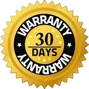 +30 Days Warranty